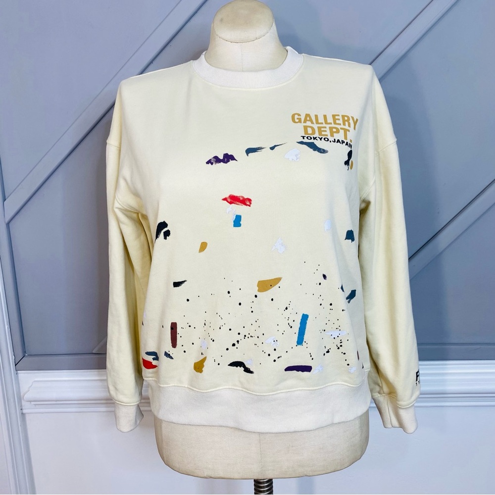 Gallery Dept. x Firsthand 1st Anniversary Splatter Sweatshirt Women’s Size Small
